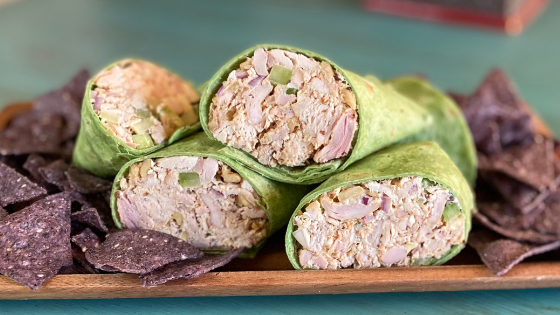 Chicken Salad Wrap | Mustard Aioli