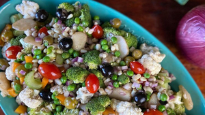 Italian and Herb Veggie Salad