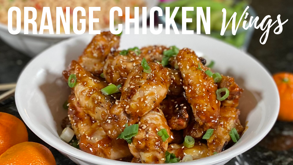 Orange Chicken Wings