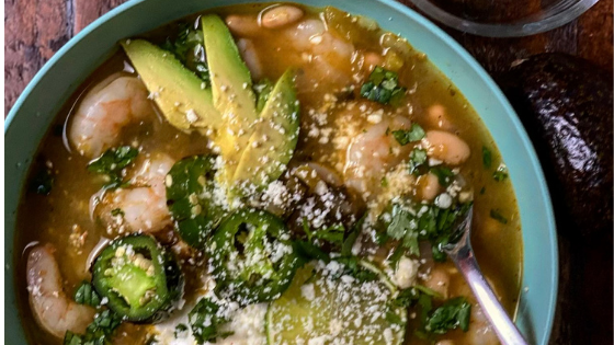 Shrimp Verde Soup