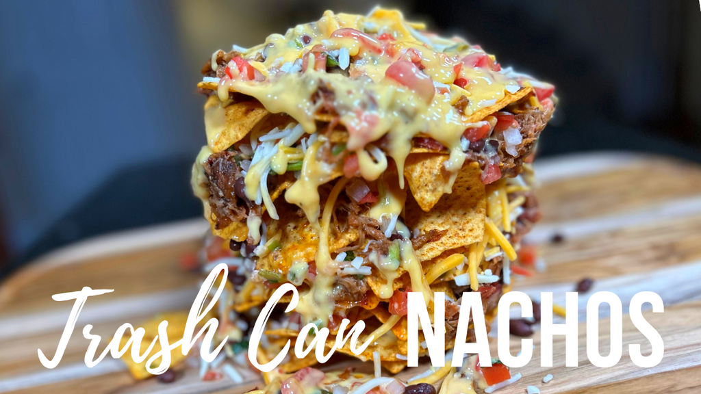 Trash Can Nachos | Pulled Pork Nachos