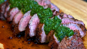 Tri Tip Steak with Chimichurri Sauce