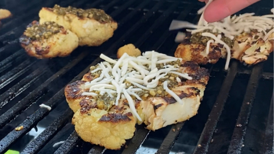 Grilled Cauliflower Steaks